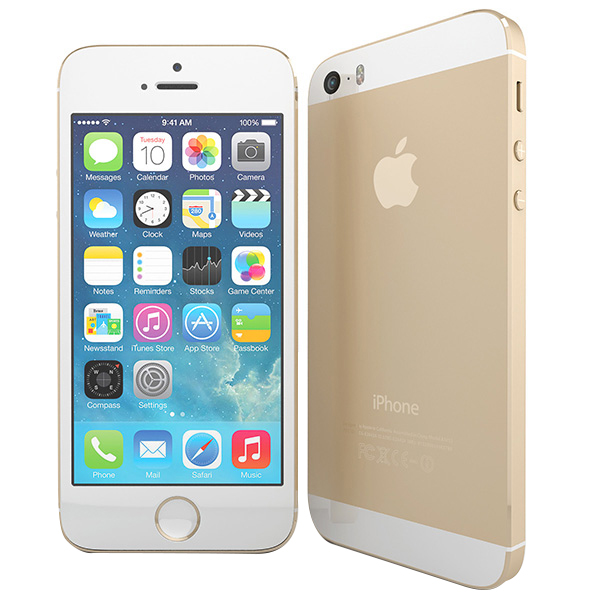 iPhone 5S 64GB Recondicionado - Desloqueado (Gold) (Grade A)