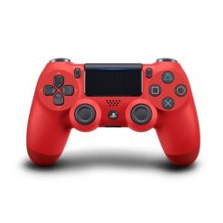 Comando Original Playstation PS4 DualShock V2 (Preto e Vermelho)