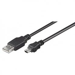 Cabo USB 2.0 para mini USB B 5 Pinos (2 metros)