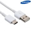 Cabo USB Original Samsung Tipo C - 1 Metro (Branco) (S/ Blister)