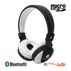 Headphones Stereo Bluetooth HPH-5006BT- Talius (Branco e Preto)