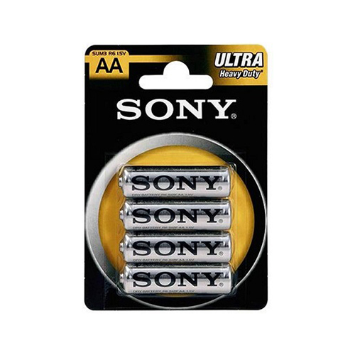 Blister de 4 Pilhas ULTRA R6 / AA - SONY