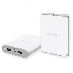 Banco Portatil de Energia (POWER BANK) 2x USB 5V 14000mAh (Branco) - BLOW