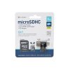 Cartão de Memória Micro SD 8GB (Class 10) "4 em 1" C/ Adaptdores SD e PEN USB - Platinet