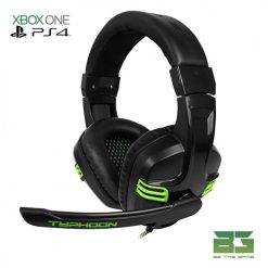 Headphones para PC / PS4 / Xbox / Portable devices - Typhoon - BG Gaming - Verde