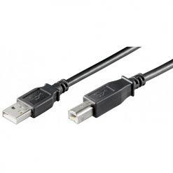 Cabo USB tipo A + USB tipo B / Impressoras (5mts)