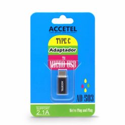 Adaptador Type C - Micro USB (Preto)