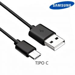 Cabo USB Original Samsung Tipo C - 1 Metro (Preto) (S/ Blister)