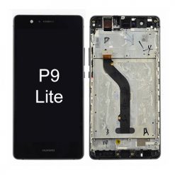 Touch Screen + LCD com Frame para Huawei P9 Lite (Preto)