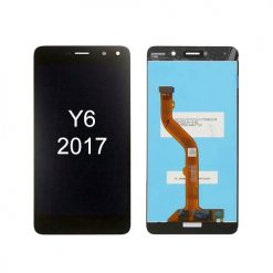 Touch Screen + LCD para Huawei Y6 (2017) (Preto) - Sem Logo