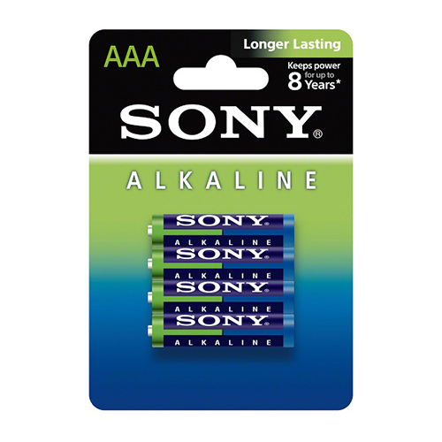 Blister de 4 Pilhas Alcalinas 1.5V LR03 AAA - SONY