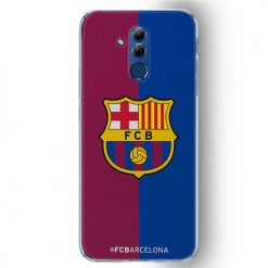 Capa Silicone Huawei Mate 20 Lite - Licenciada F.C. Barcelona