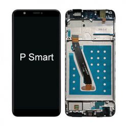 Touch Screen + LCD com Frame para Huawei P Smart (Preto) - Sem Logo