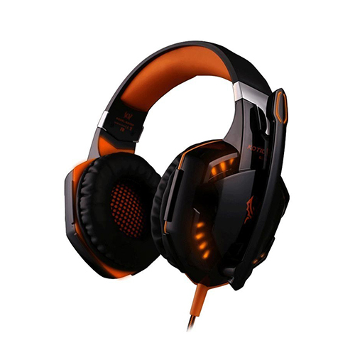 Headphones / Auriculares Gaming - Kotion Each G2000 USB (Laranja)