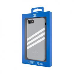 Capa Silicone iPhone 6 / 6S / 7 / 8 - Oficial Adidas (Cinza)