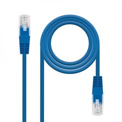 Cabo de Rede RJ45 CAT5e U/UTP - Azul (10 Metros) (Nanocable)