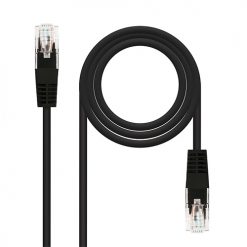 Cabo de Rede RJ45 Cat5e U/UTP - 10 Metros (Preto) (Nanocable)