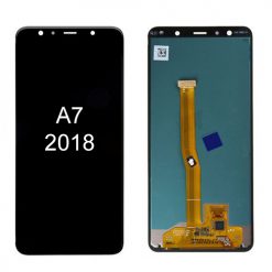 Touch Screen + LCD para Samsung Galaxy A7 (A750F) (Preto)