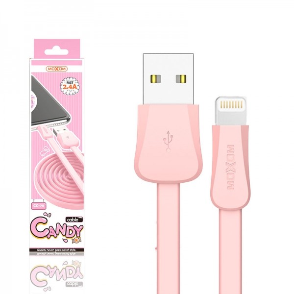 Cabo Lightning para iPhones - Candy (Rosa)