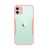 Capa iPhone 11 - Lisa (Transparente c/  Bordas Coral)