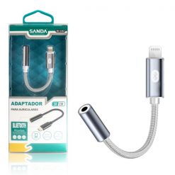 Adaptador Lightning para Jack 3.5mm (Prateado)