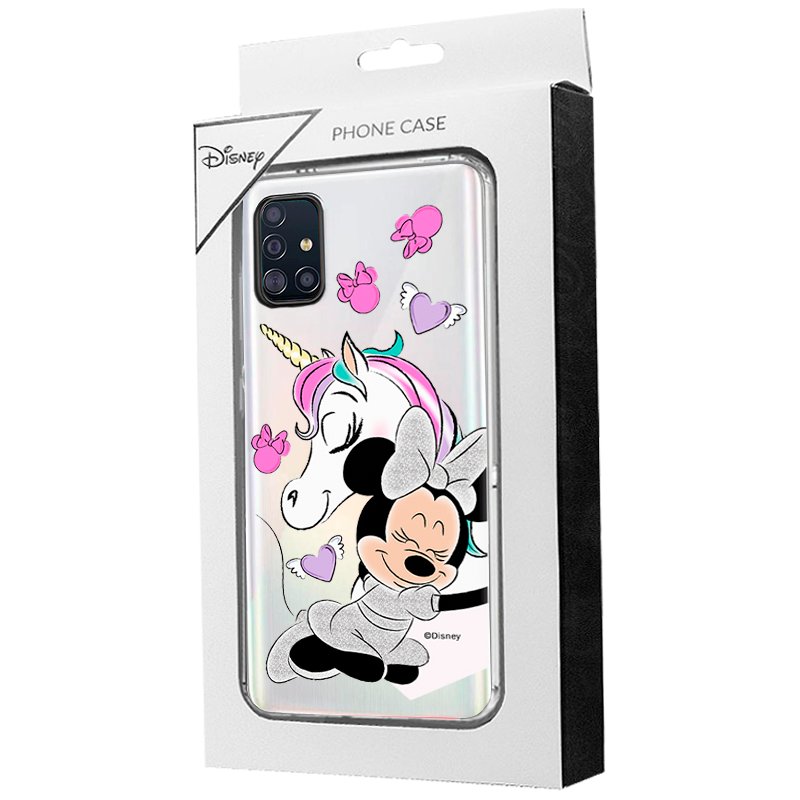 Capa Silicone Samsung Galaxy A51 - Oficial Disney (Minnie Unicornio)